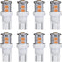 LED Landscape Light Bulbs 1W 12V Yellow White 2200K?7W Low Voltage Light Bulbs Equivalent?Wedge Base T5 Malibu Bulbs, Garden Light Bulbs, Landscap...