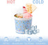Lamosi Ice Cream Bowls Disposable - 100 Count - 9 oz Paper Ice Cream Sundae Cups, Party Supplies Food Containers for Dessert Snack Frozen Yogurt S...