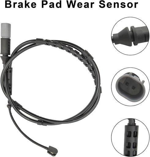 Rear Brake Pad Sensor for BMW F30 F31 F32 F33 228i 230i 320i 328i 428i 430i 435i 440i 328D 330E M2 M3 M4 Wheel Brake Wear Pads Replacement 3435679...