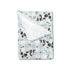 Cow Boho Leaves Baby Blanket for Boy Girl Spring Farm Animals Leaves Flannel Soft Swaddle Blanket Cow Plaids Lightweight Receiving Blankets Beddin...