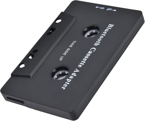 Qiilu Car Tape Player Adapter Cassette Tape Player Adapter Abs Wireless Car Cassette Player Adapter Car Bluetooth Cassette Reiver Converter with U...