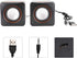 Computer Speaker, 3.5mm PC Speaker Mini USB Stereo 3.5mm Jack Wired Speaker for Desktop Laptop PC Computer,Compact Desktop Speaker USB Charging fo...