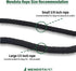 Mendota Pet Snap Leash - British-Style Braided Dog Lead, Made in The USA - Orange, 3/8 in x 6 ft - for Small/Medium Breeds...