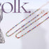 Boho Layered Tennis Ankle Bracelets Colorful Rhinestone Tennis Chain Anklets Dainty Rainbow CZ Diamond Anklet Beach Crystal Chain Anklet Foot Jewe...