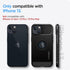 Spigen Rugged Armor Designed for iPhone 13 Case (2021) - Matte Black...