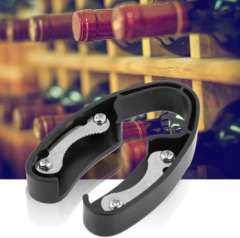 Foil Paper Cutter, Easy Wine Bottle Opener Blade Foil Paper Cutter for Wine Bottles Tin Wrapper Opener(black)...