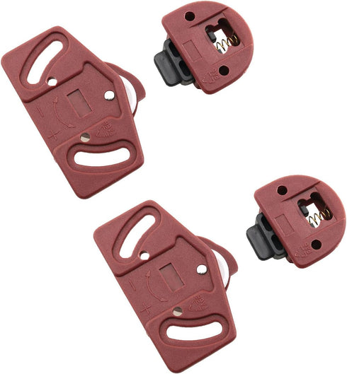 4 Pair Wardrobe Roller Sliding Door Gear Circuit Board Indoor Panel Kit Furniture Sliding Door Pulley Accessories, Brown...