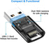USB to USB C Adapter, USB C Female to USB 3.1 Male Adapter, USB Type C to USB A Adapter Compatible with iPhone 11 12 13 14 Pro Max, Samsung Galaxy...