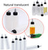 20 Pcs 4 Oz Plastic Squeeze Condiment Bottles with Twist-on Cap Lids,Sauce Bottle with Squeeze Top,Squirt Condiment Bottles for Ketchup,Mustard,Ol...