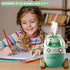 Mini USB Humidifier 220ml with LED Night Light, Small Cute Humidifier Bulit in Adorable Doll for Kids, Plant, Bedroom, Office, Desk, Babies Room, ...