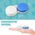 12PCS Colorful Contact Lens Case, Immersion Kit, Leak-Proof Packaging, Suitable for Outdoor Mini Case Screw Top...