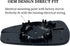 Passenger Right Side Mirror Replacement for 2013 2014 2015 2016 2017 2018 2019 2020 Ford Fusion Side Mirror Glass - Side View Heated Convex Mirror...