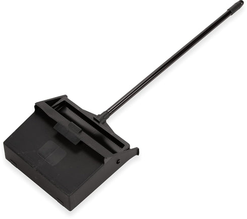Carlisle FoodService Products Duo-Pan Upright Dust Pan with Serrated Yoke for Floor Cleaning, Restaurants, Office, And Janitorial Use, Plastic, 30...