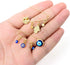 Honbay 2PCS Lucky Charms Evil Eye Brooch Pins Lapel Pins Safety Pins with Rhinestones - 2 Style...