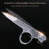 Newness Thread Snips, Sewing Snips with Protective Plastic Sleeve, Mini Small Snippers Shears Trimming Nipper Clipper for Variety of Material, Fis...