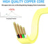 HUYUN 4ft/120cm USB Cable Compatible for Logitech UE Boom/Megaboom/Ultimate Ears MEGABLAST Speaker Yellow...