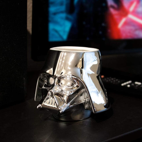 Star Wars StarWars Collectible Darth Vader Mug | Chrome Molded...