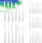 30Pcs Plastic Spatula Palette Knives, Palette Knife Set Thin and Flexible Art Knife Tools Pallet Knife for Acrylic Paint Painting Knife Mixing,Spr...