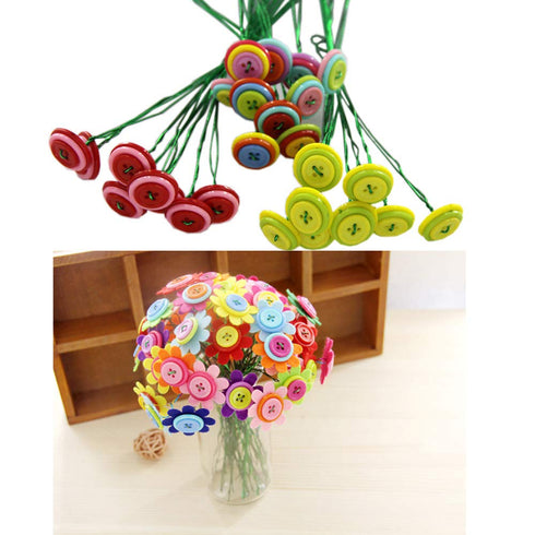 200 Pcs 22 Gauge Floral Stem Wire, 16 Inch Dark Green Floral Wire for Artificial Flower Arrangements, Bouquet Stem Wrapping, Wreath Making...