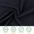 PESAAT Cotton Baby Swaddle Hat Set Newborn Infant Hats Receiving Blankets for Baby Boys Girls...