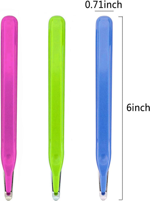 Staple Remover Professional Magnetic Easy Staple Removers Tool 6 PCS Blue Green Pink Multicolor Staple Puller Remover Staple Pullers for Office, S...