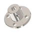 6.35mm(1/4 in) Flange Shaft Coupling, Rigid Coupling Motors Guide Support Coupler, High Hardness Connector Flanged Mount for DIY RC Model Motors C...