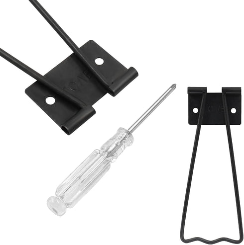 12 Pcs Easel Back, 4.33" Iron Picture Frame Easel Back - Reliable Photo Frame Stand with Screws & Screwsdriver for Crafts and Art Frames (Black)...