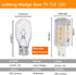 3W T10 Wedge Base RV 921 LED Light Bulb 12VAC/DC Landscape Garden Patio Path Driveway Malibu, RV Camper Trailer Motorhome Marine Boat Dome Fixture...