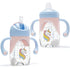 hahaland Sippy Cups for Baby 6-12 Months - 2 in 1 Spout & Straw Unicorns Sippy Cups for Toddlers 1-3 No Spill Transition Weighted Straw Cup (1 Cup...