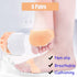 5 Pairs Ball of Foot Cushions, Soft Gel Metatarsal Pads Women Men for Pain Relief, Calluses, Bunions, Corns, Morton Neuromas, Fit for Heels & Shoe...