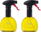 Evo Oil Sprayer Minis, Non-Aerosol for Olive, Cooking Oils, and Vinegars, Yellow, 8-Ounce Capacity, Set of 2...