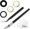 Rear Back Camera Lens Glass Replacement Compatible with iPhone XR 6.1 Inch with Adhesive, Anti-Static Tweezers, Precision Knife Repair Tool Kit...