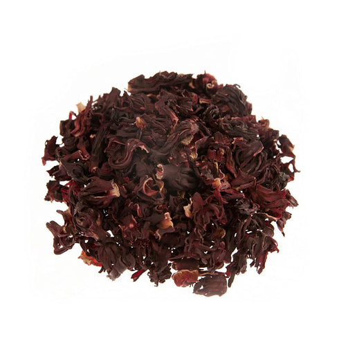 8oz Dried Hibiscus Flowers perfect for Tea and Mexican Agua Fresca, Flor de Jamaica, Whole Flowers and Petals by 1400s Spices...