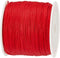 PH PandaHall 0.5mm Red Waxed Cord,116 Yards Round Waxed Polyester Cord Twine Thread Beading String Spool for Bracelet Necklace Rope Jewelry Making...