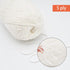 NICEEC 3 Skeins Soft Cotton Yarn 5ply Baby Cotton Yarn for Knitting Crochet Baby Weight Yarn Cotton Blend Yarn Total Length 3×220m(3×240 yds,100g×...