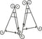 PowerTRC Set of 2 12" Iron Display Stand for Holding Pictures, Books, Plates, Art, and More...