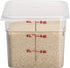 Cambro Food Storage Container - Classic Series Square - 6 QT (Quart) - Commercial Grade for Food Prep (Clear)...