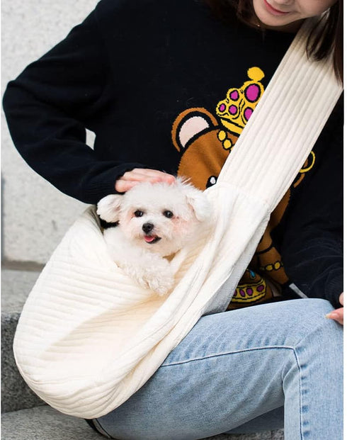 Pet Carrier Bags Large-Capacity Pet Travel Carrier Portable Outdoor Dog Crossbody Bags Pet Carrier Tote for Cats Dogs Outdoor Subway Shopping Hiki...