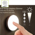 Mini Touch Light, Rechargeable Battery Operated Closet Lights Wardrobe Lights, Magnetic Stick-on Anywhere LED Night Light, Wireless Under Cabinet ...