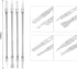 uxcell 8in1 Set Electronics Repair Tool for Curved Screen 304 Stainless Steel Pry Bar Disassemble Removing Set...