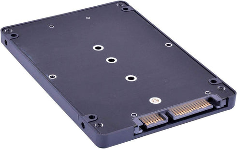 JacobsParts M.2 NGFF SSD to 2.5" SATA III Enclosure 7mm Drive Adapter 2242 2260 2280...