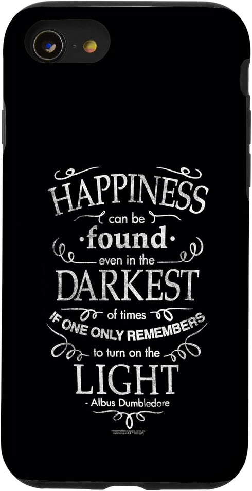 iPhone SE (2020) / 7 / 8 Harry Potter Happiness Quote Case...