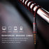 Sports Headphones Wired, Half in-Ear Running Earbuds with Mic, Secure Fit with Ear Wings, Tangle-Free Braided Cord, Pure Sound, Earphones with Mic...