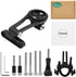Thinvik Out-Front Extended Mount&Bike Computer Mount for Garmin,Adjustable Angle Combo Mount for Garmin Edge 1040 1030 840 830 540 530 130 - CNC A...