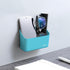 loukin Magnetic Marker Holder, Dry Erase Marker Holder, Remote Control Holder, Magnetic Storage Organizer for Whiteboard or Refrigerators (Sky Blu...