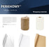 PerkHomy Brown Kraft Paper Roll 17.5" x 600" (50') for Gift Wrapping Bulletin Board Bouquet Flower Kids Wall Art Craft Packing Moving Shipping Flo...
