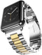 Metal Bands Compatible with Apple Watch Band 41mm 40mm, Dressy Stainless Steel Chain Strap for Men iWatch Series Ultra/Ultra2/10/9/8/7/6/5/4/3/2/1...