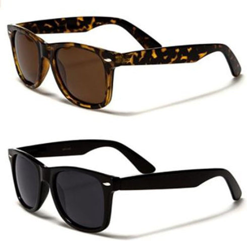 Retro Rewind Classic Polarized Sunglasses 2-Pack Black & Tortoise...