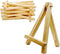 10 Pcs 5 Inch Mini Wood Display Easel for Displaying Small Canvases, Photos...