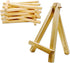 10 Pcs 5 Inch Mini Wood Display Easel for Displaying Small Canvases, Photos...